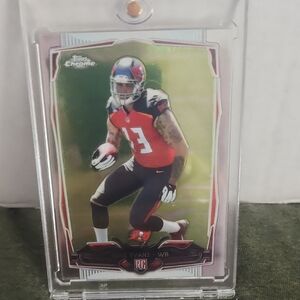 Topps Chrome Mike Evans Football Card